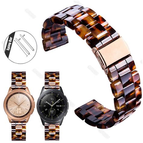 tortoise shell watch band.